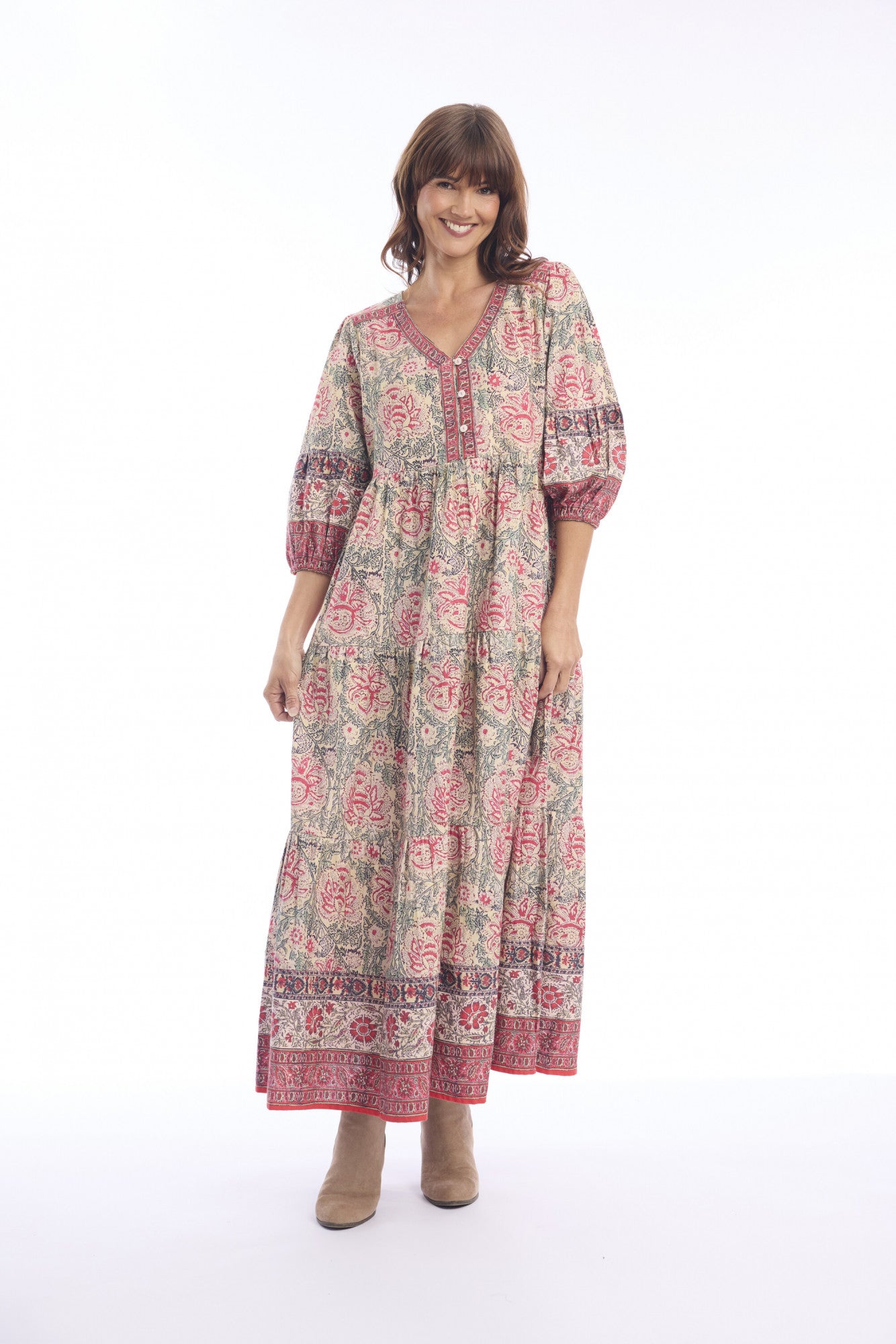 Comporta Dress Layers Maxi