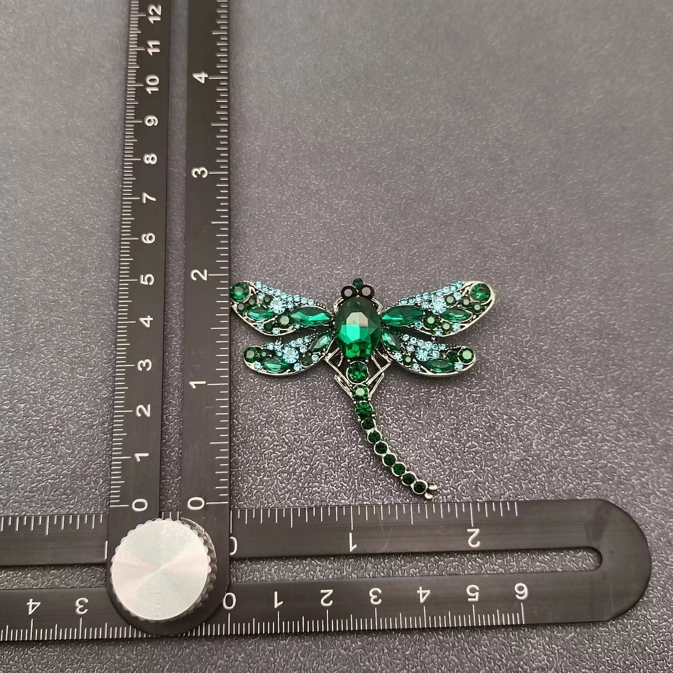 Rhinestone Dragonfly Brooch (Small)