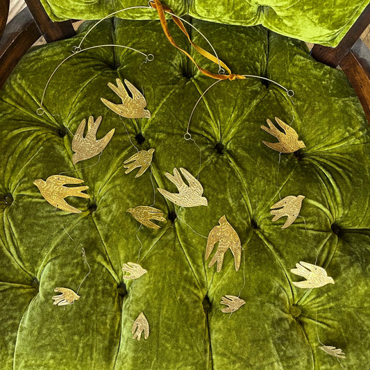 Whimsical Bird Mobile