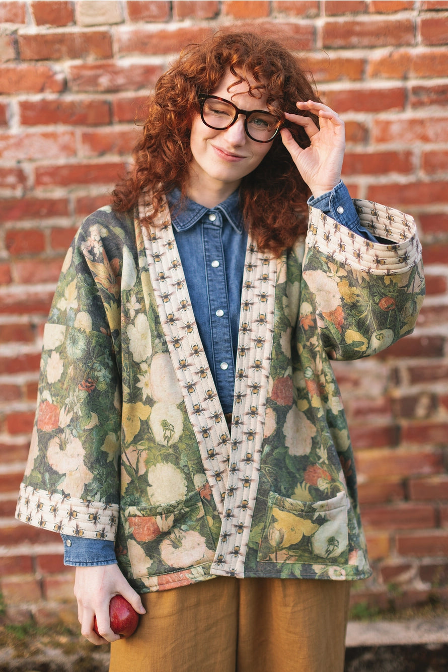 I Dream in Flowers Cozy Jacket