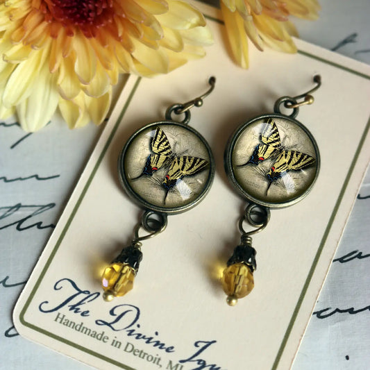 Swallowtail Butterfly Earrings