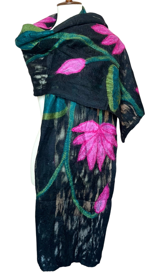 Black Lotus Scarf