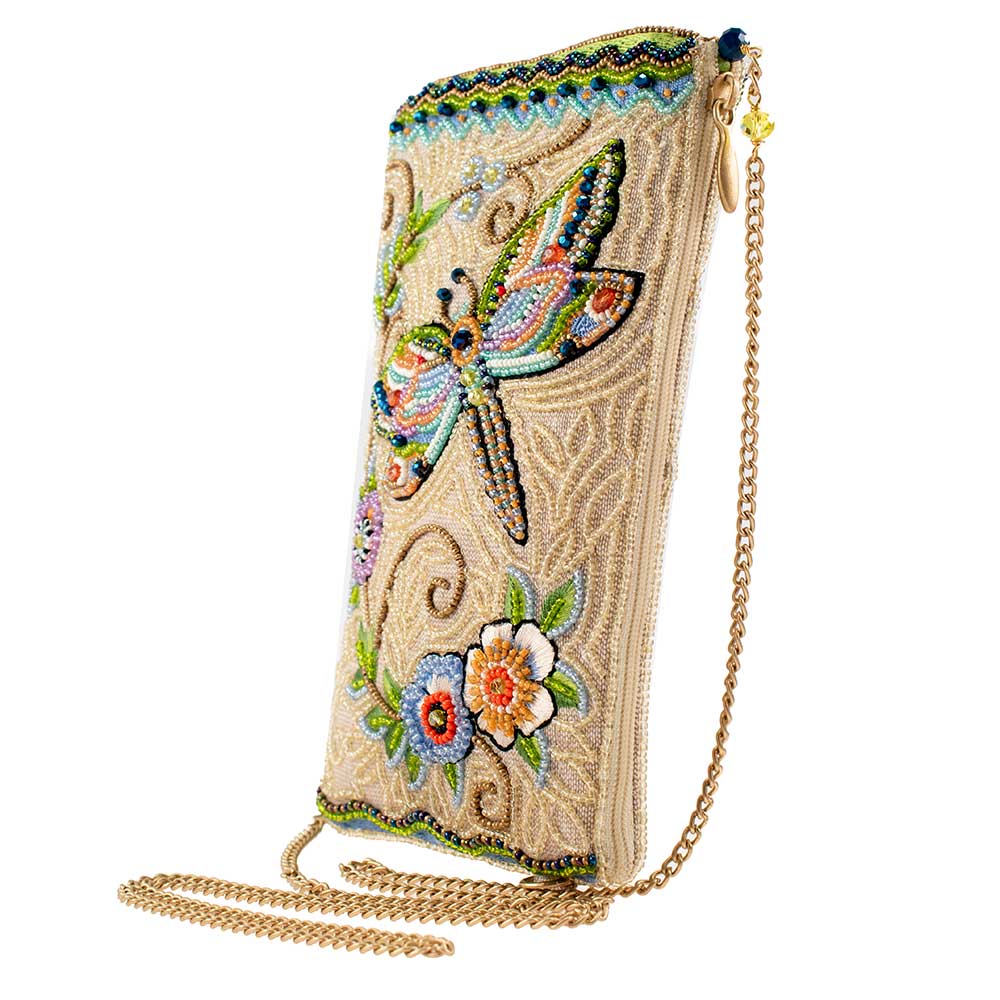 Soaring Spirit Hand-Beaded Crossbody Bag