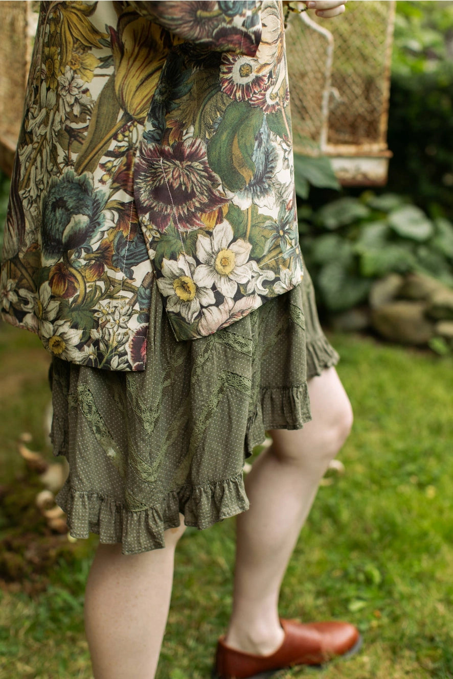 Love Grows Wild Luxe Tee Floral Tunic