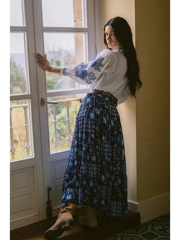 Dalia Blue Skirt