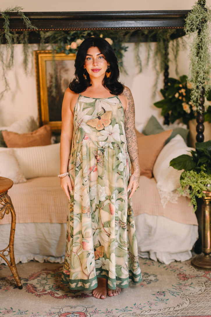 Fleur De Soleil Slip Dress (PRE-ORDER)