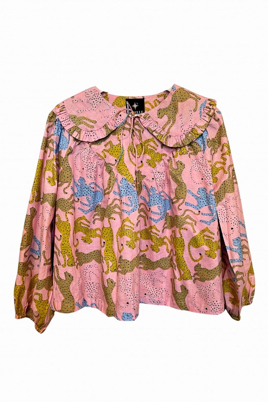 Lala Blouse - Little Leopard