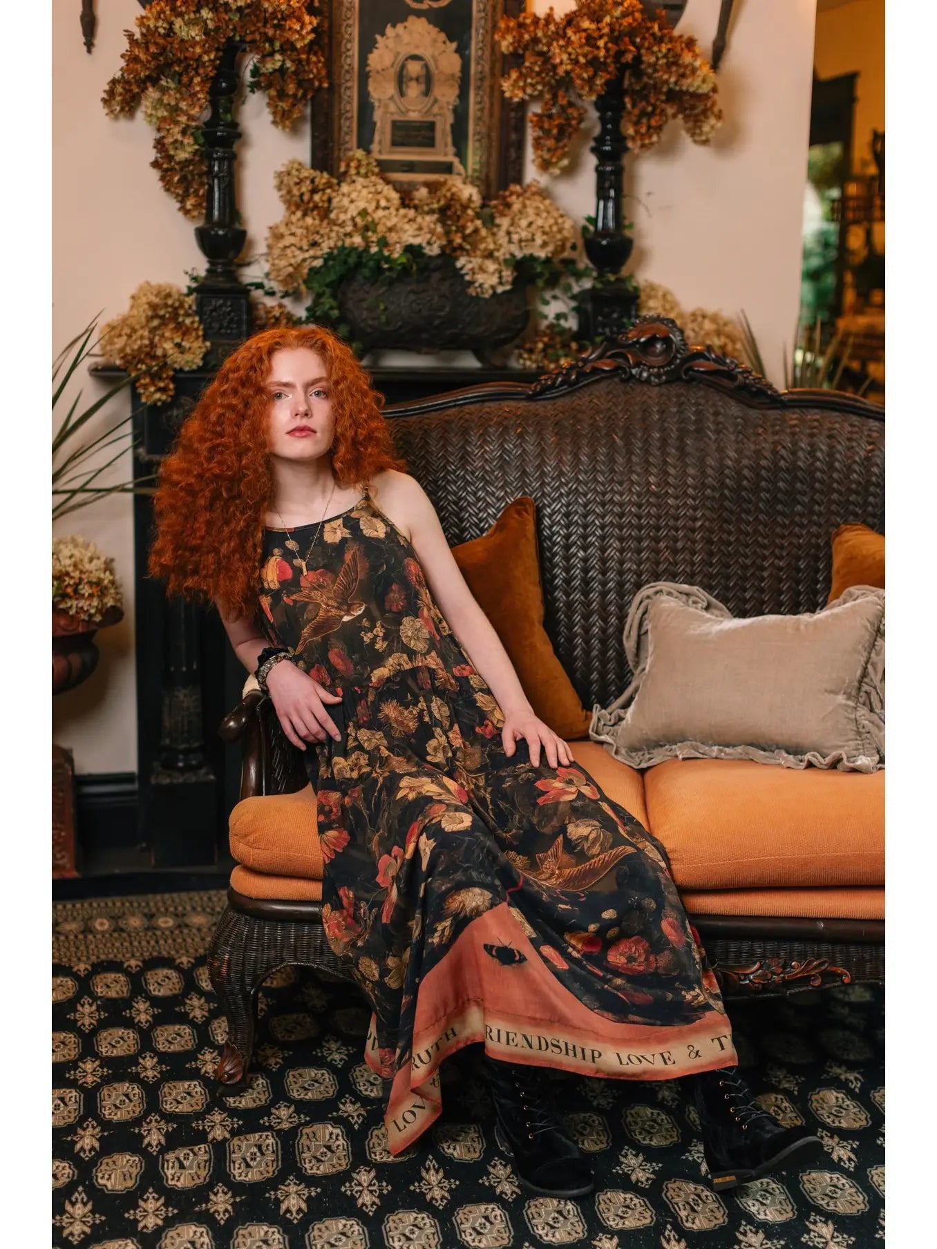 Heart of Gold Slip Dress