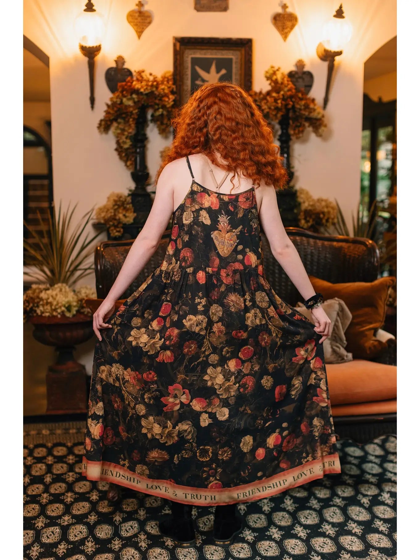 Heart of Gold Slip Dress