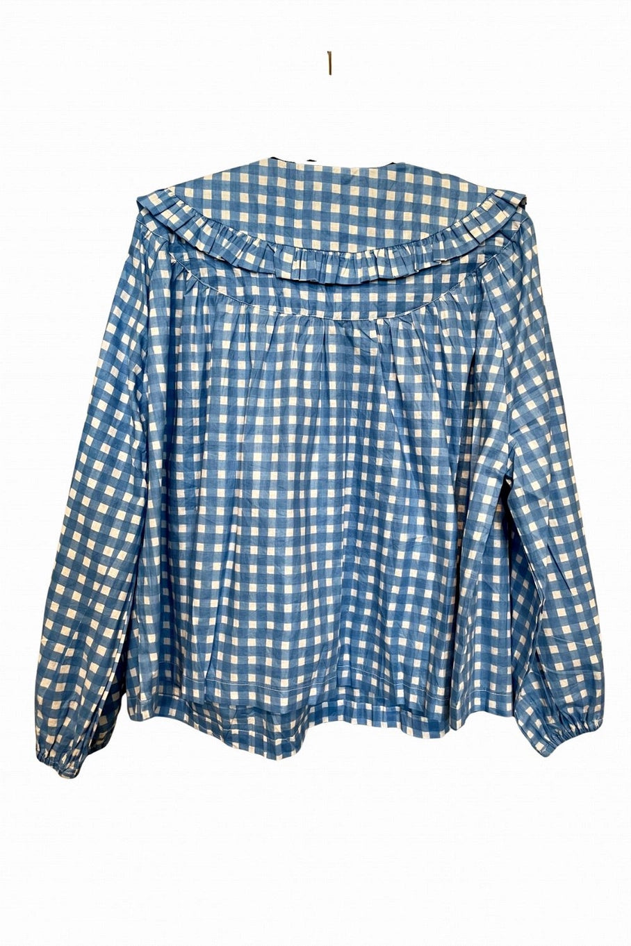 Lala Blouse - Little Blue Check