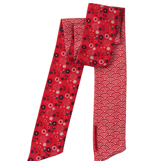 Akiko Red SLASH Headband