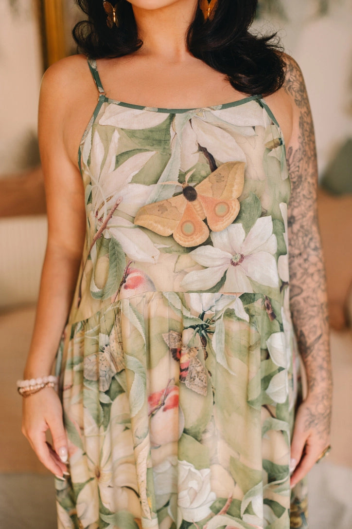 Fleur De Soleil Slip Dress (PRE-ORDER)