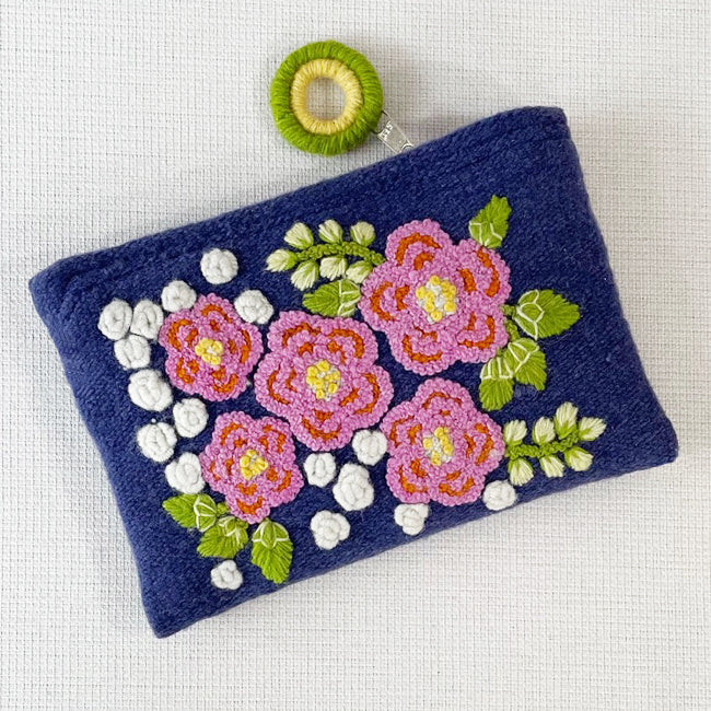 Five Dahlias Pouch