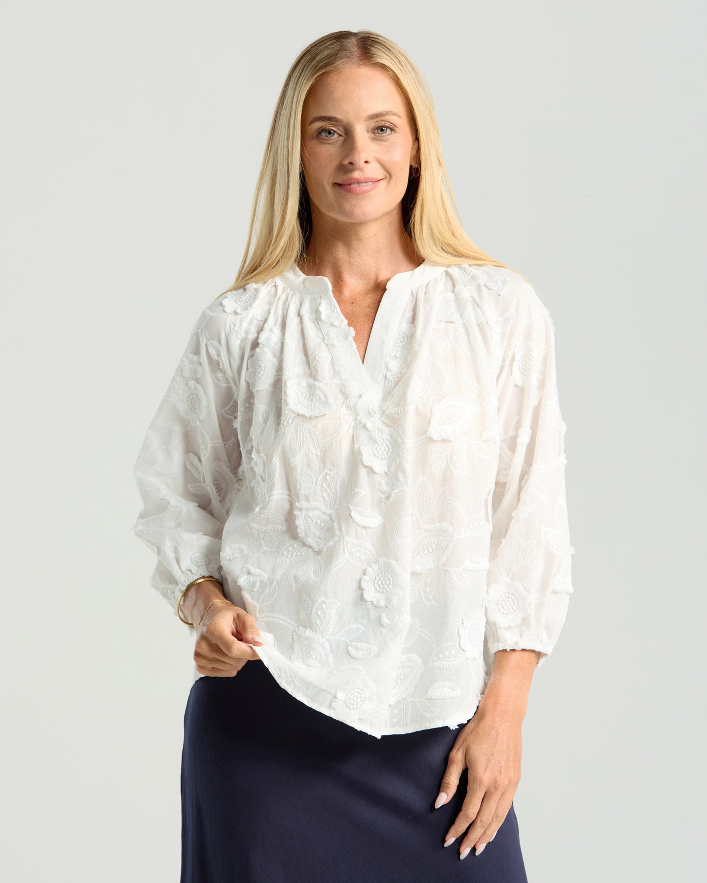 Renata Embroidered Blouse