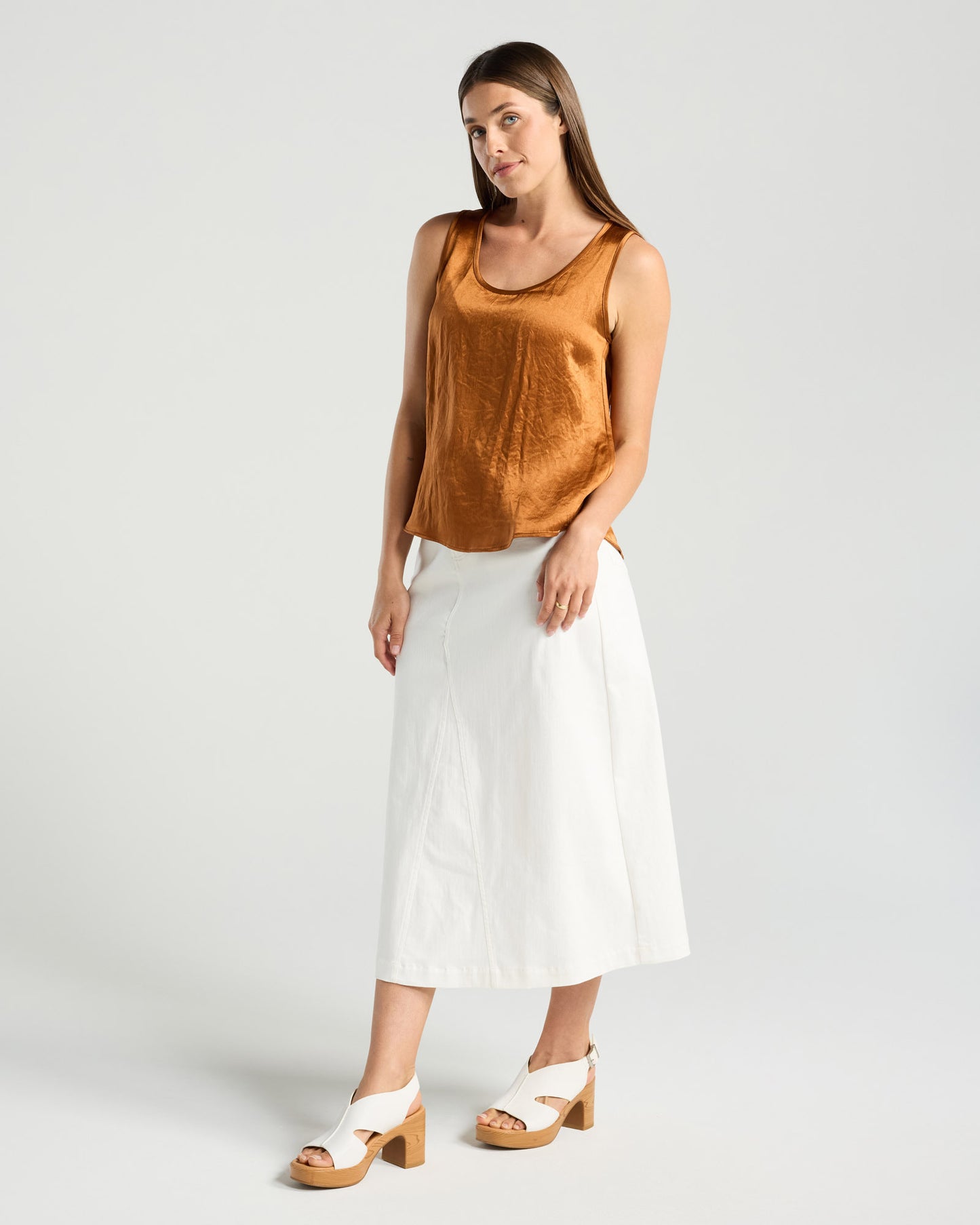 Tiffany Tank Top - Copper