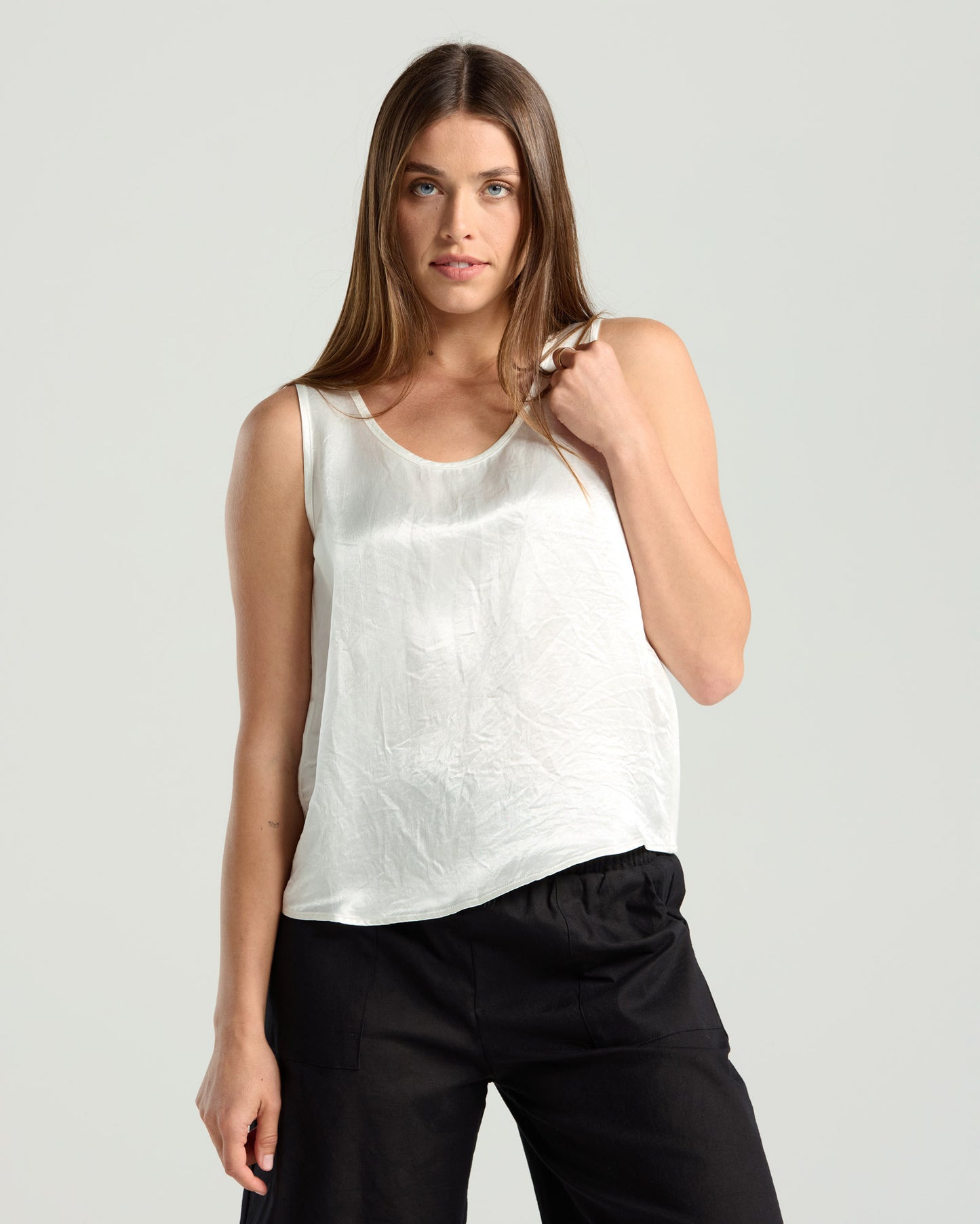 Tiffany Tank Top - White