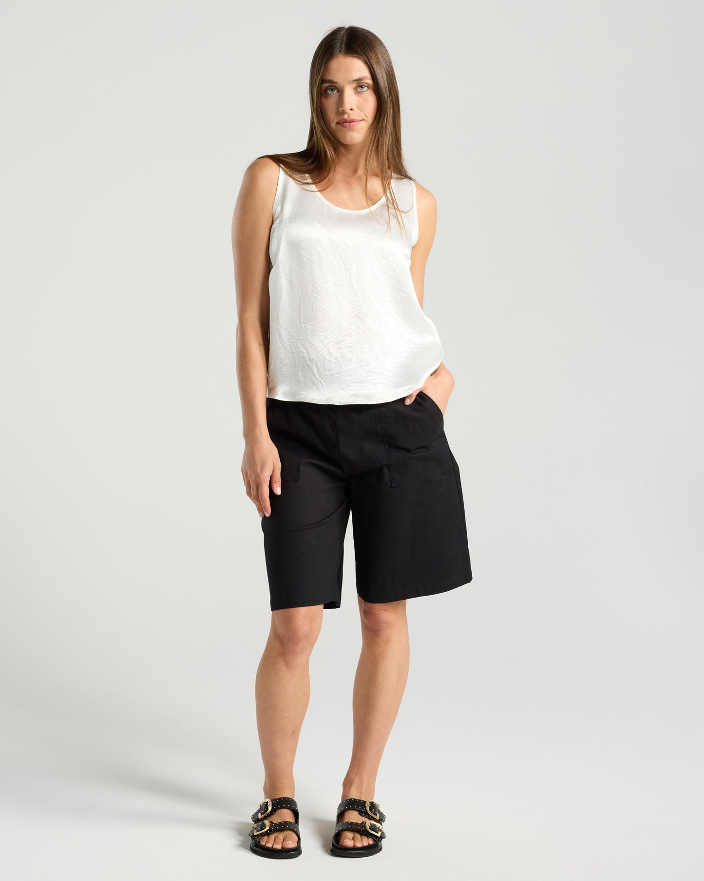 Tiffany Tank Top - White