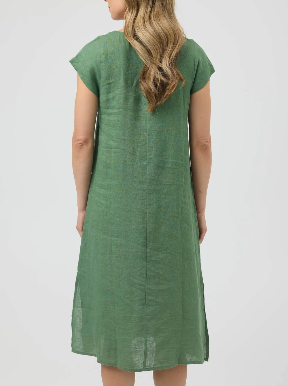 Elena Dress - Olive