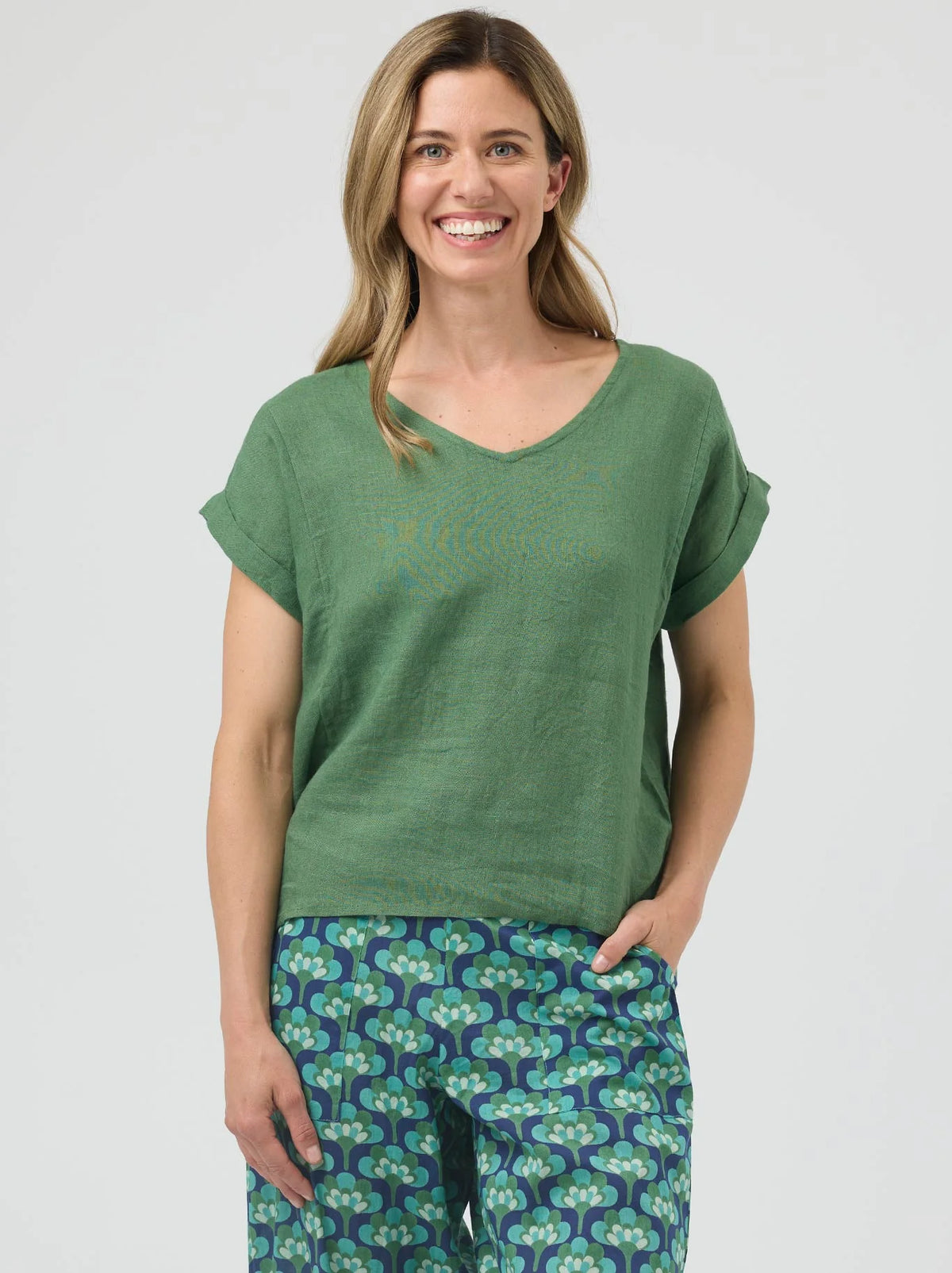 Talia Top - Olive