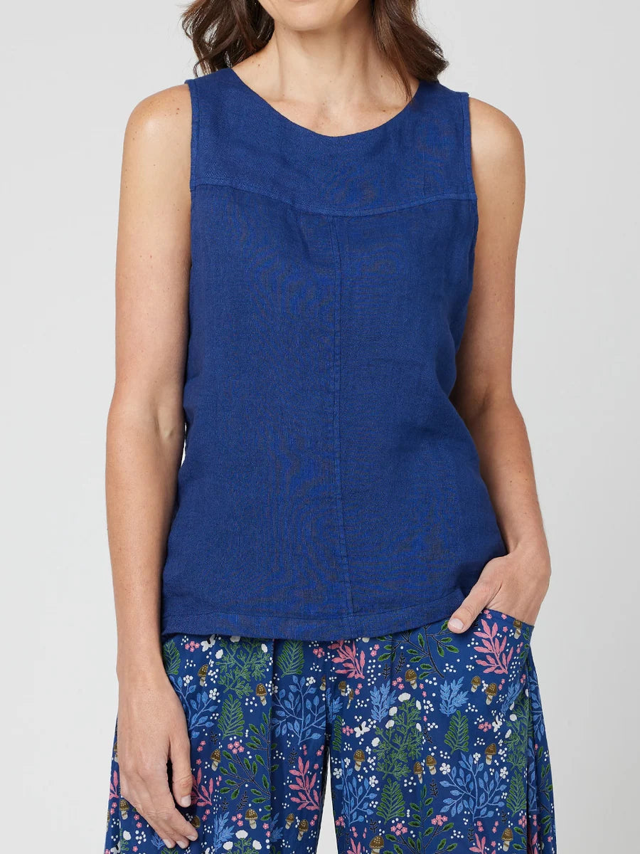 Cake Tallie Tank - Blue