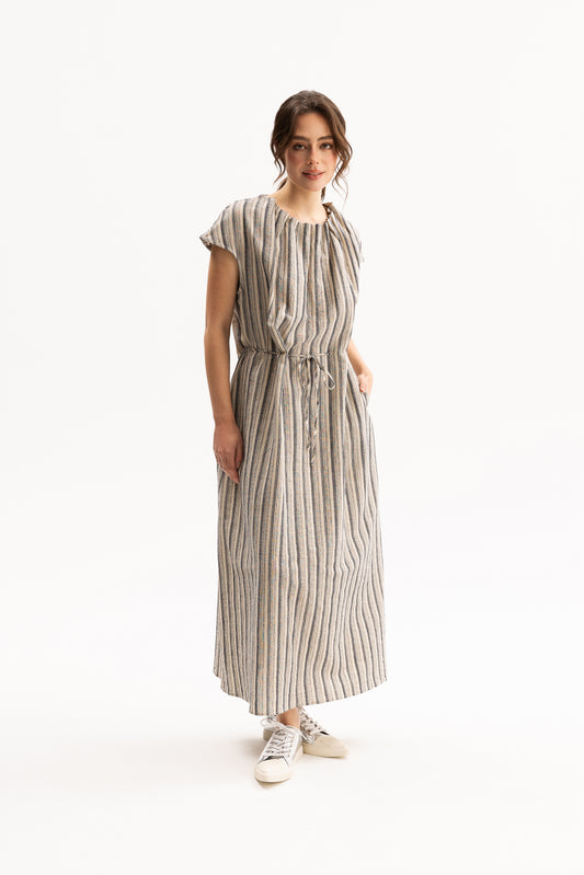 Brianna Dress - Stripe