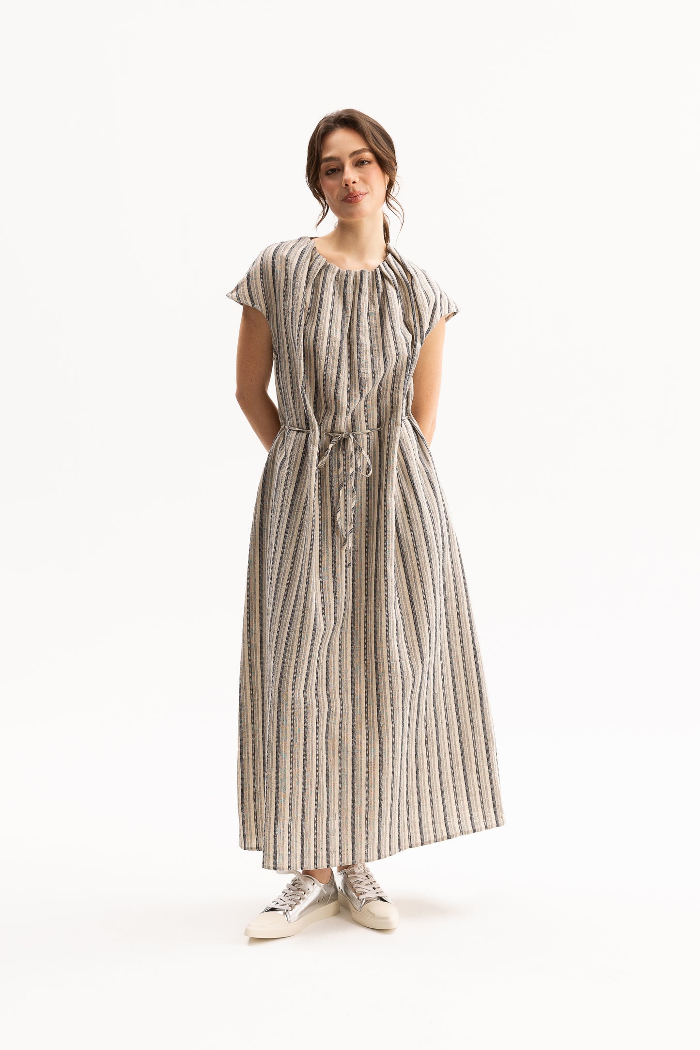 Brianna Dress - Stripe