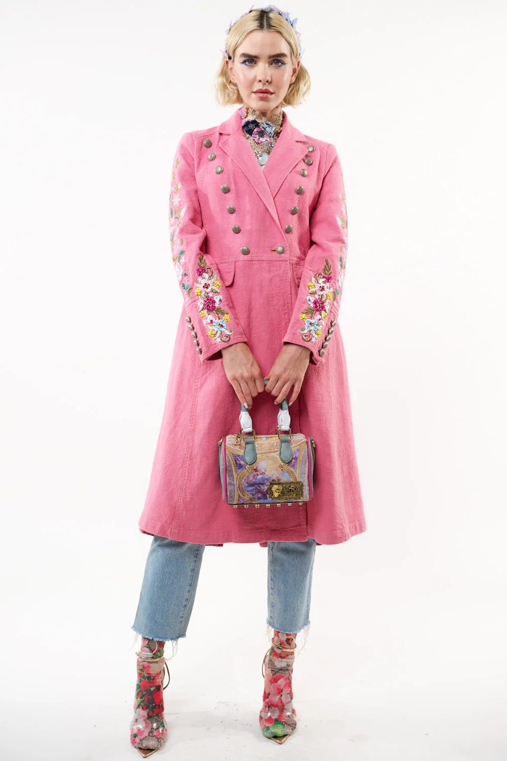 Pink City Coat