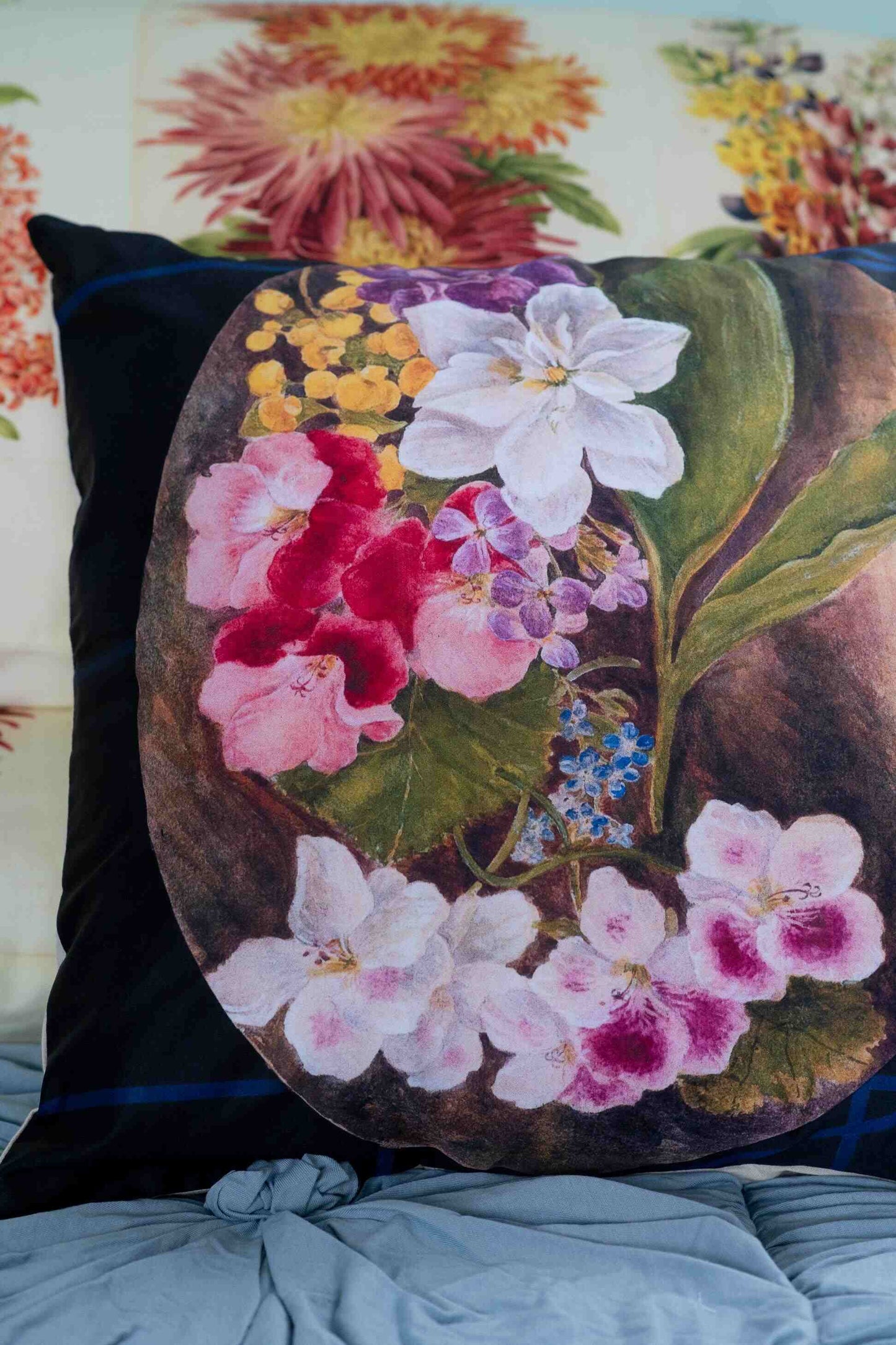 Flower Study Cushion