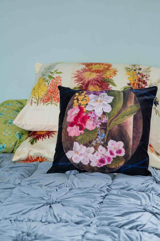 Flower Study Cushion