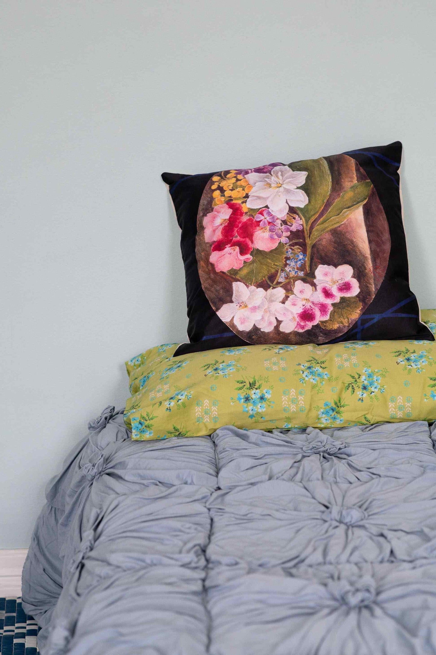 Flower Study Cushion