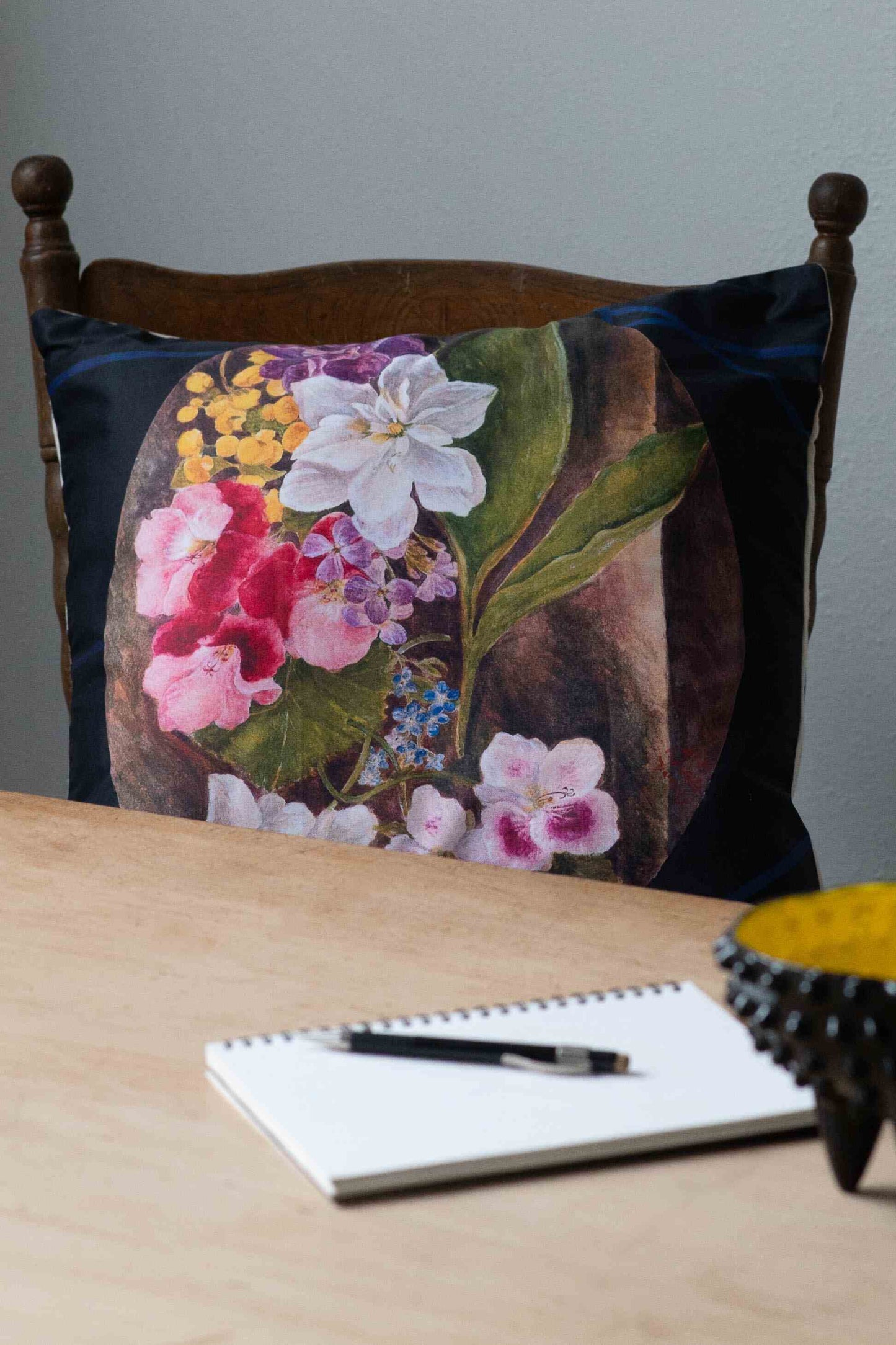 Flower Study Cushion