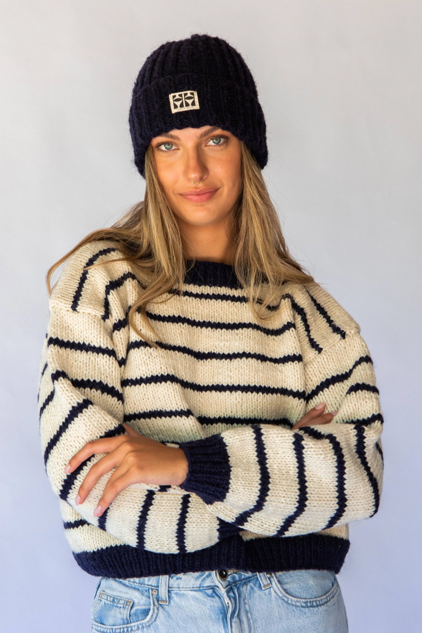 Arosa Beanie - Navy