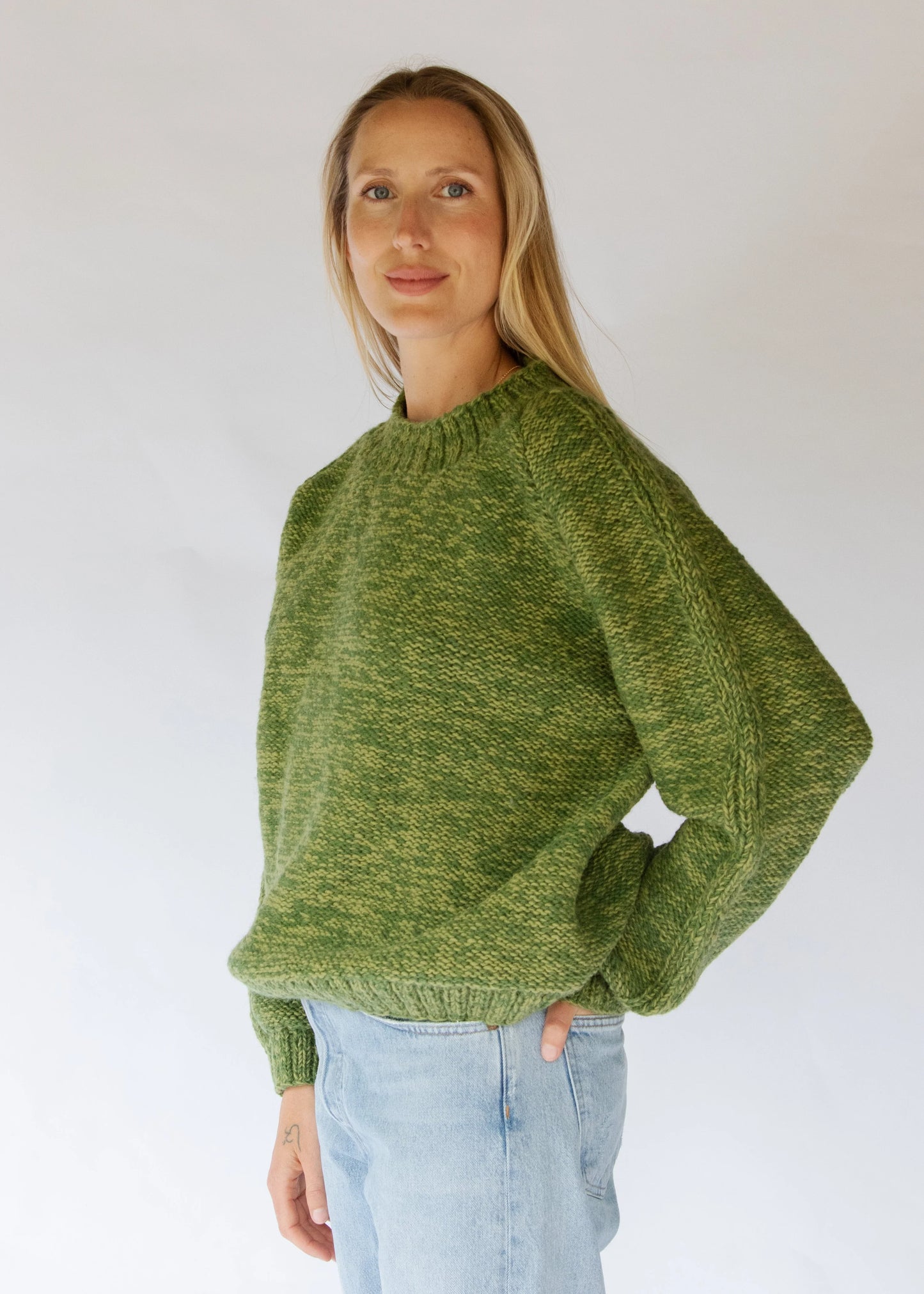 Padme Sweater - Ivy"