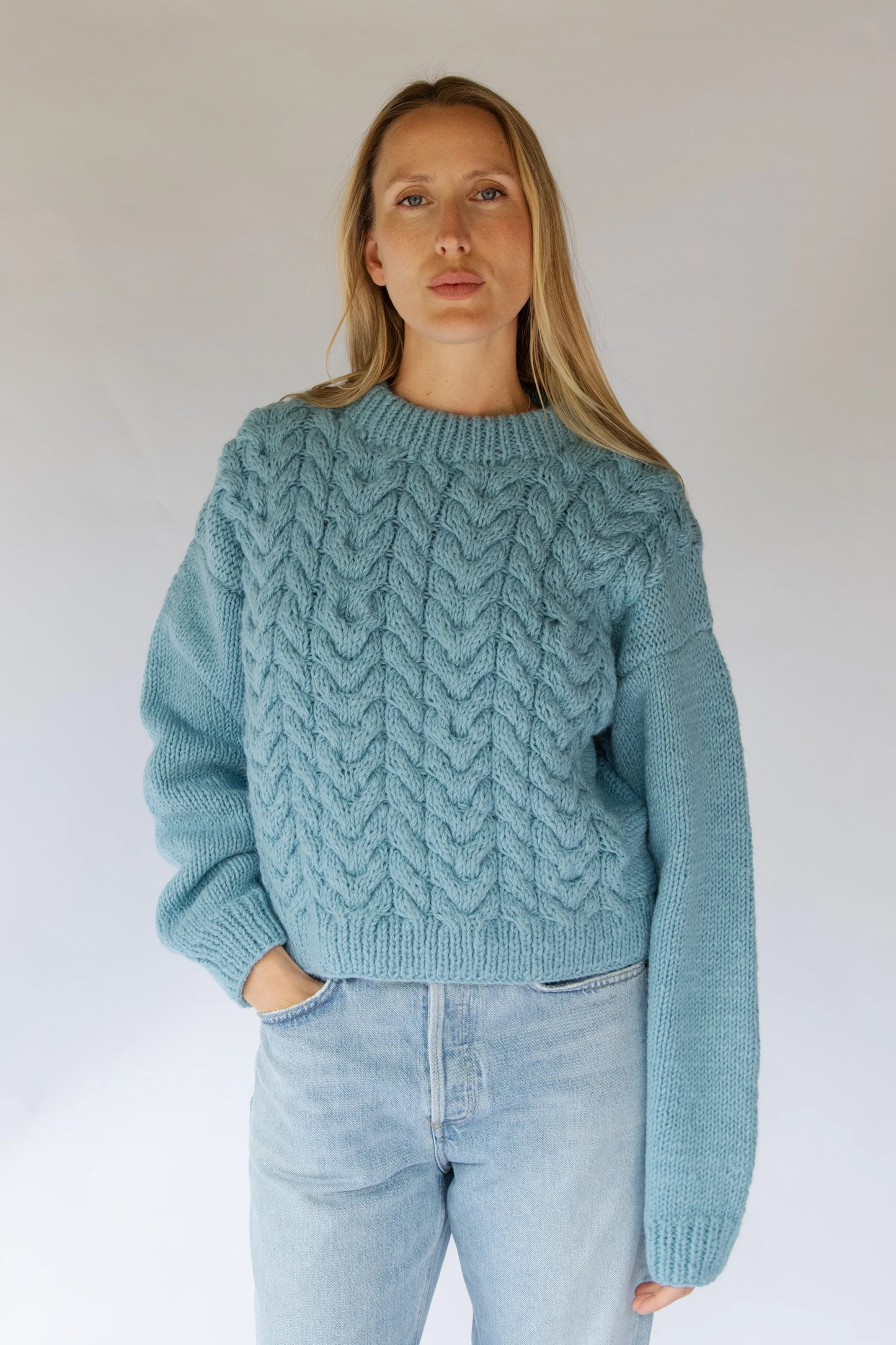 Charlie Sweater - Sky