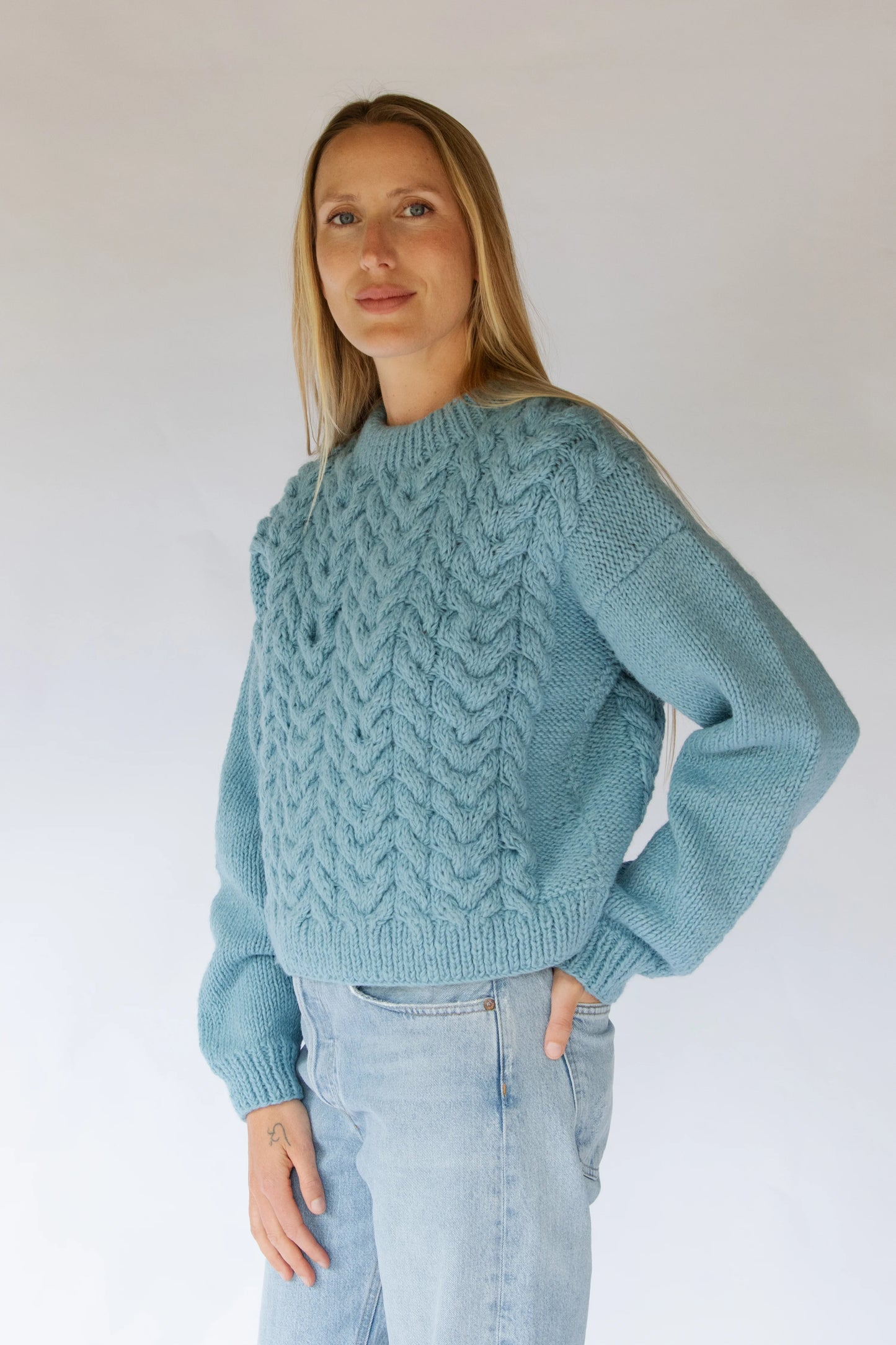 Charlie Sweater - Sky