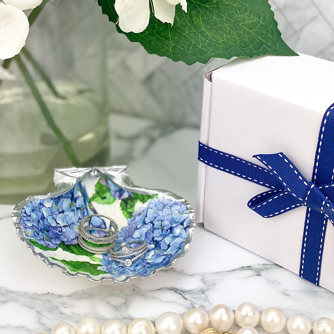 Hydrangea Blue – Silver