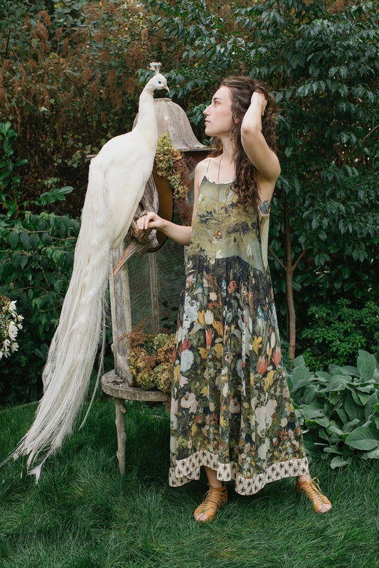 I Dream in Flowers Bohème Slip Dress