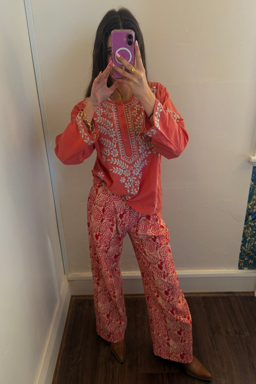 Shyla Blouse - Corallo