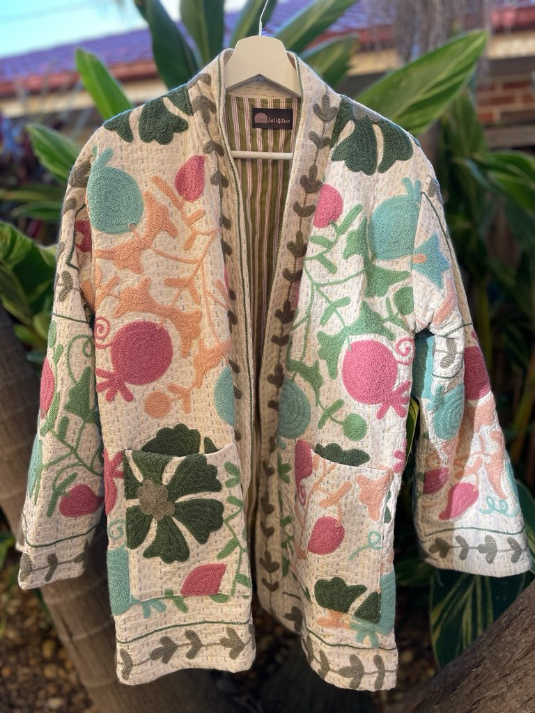 Handmade Suzani Kantha Jacket