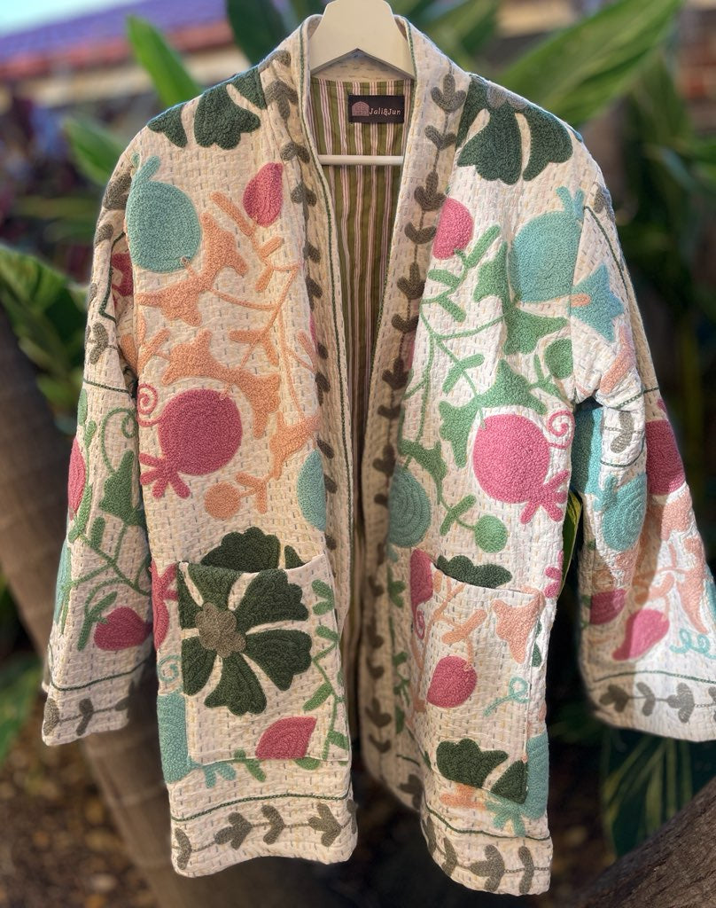 Handmade Suzani Kantha Jacket