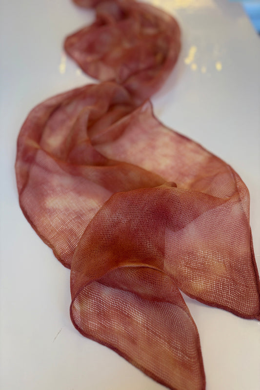 Silk Artisan Scarf - Soft Mottle