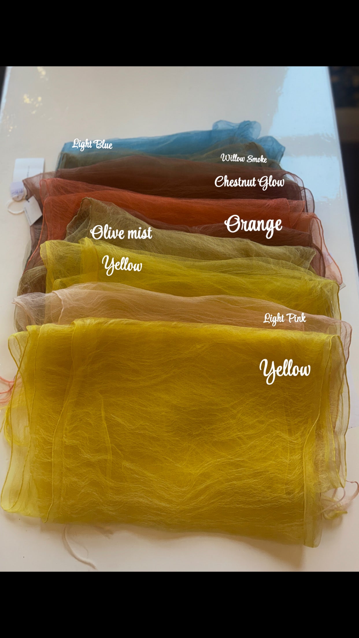 Artisian Silk Scarf - Short