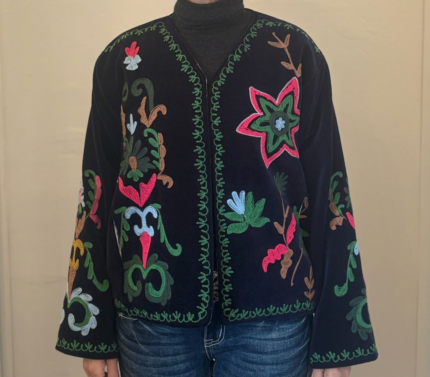 Velvet Suzani - Midnight Garden