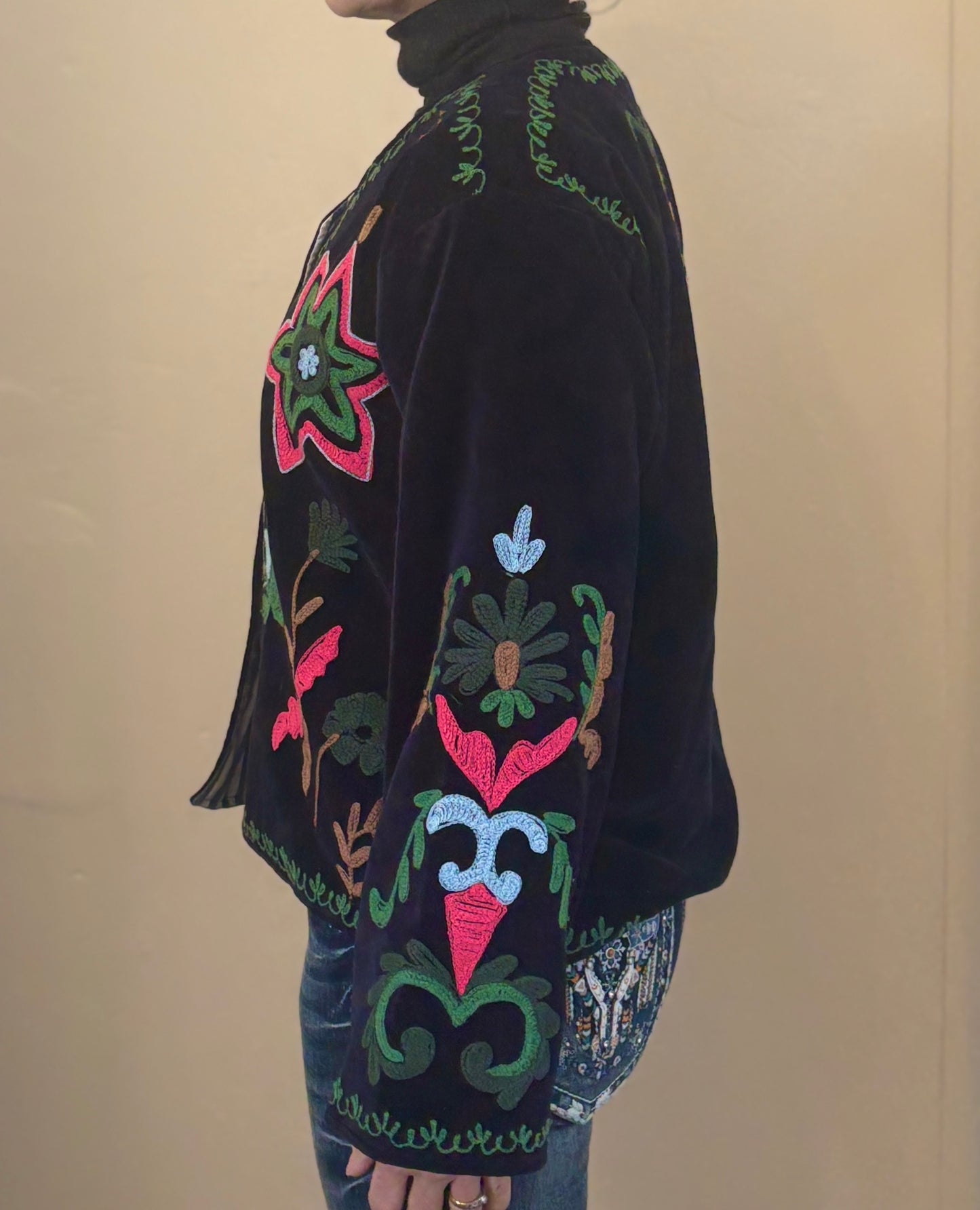 Velvet Suzani - Midnight Garden