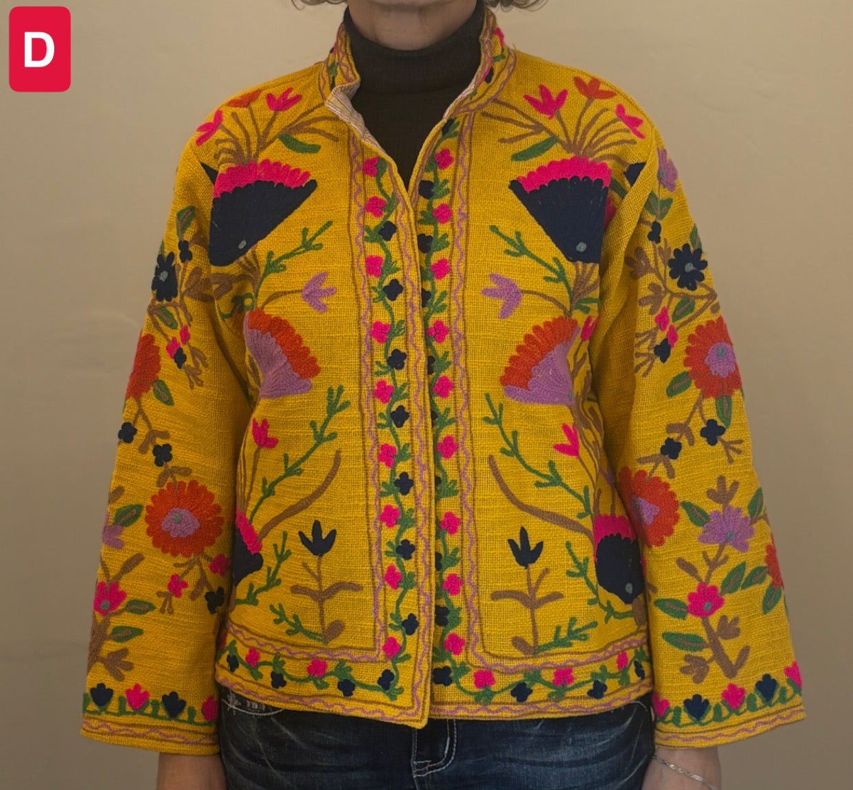 Cotton Suzani - Sun Spice