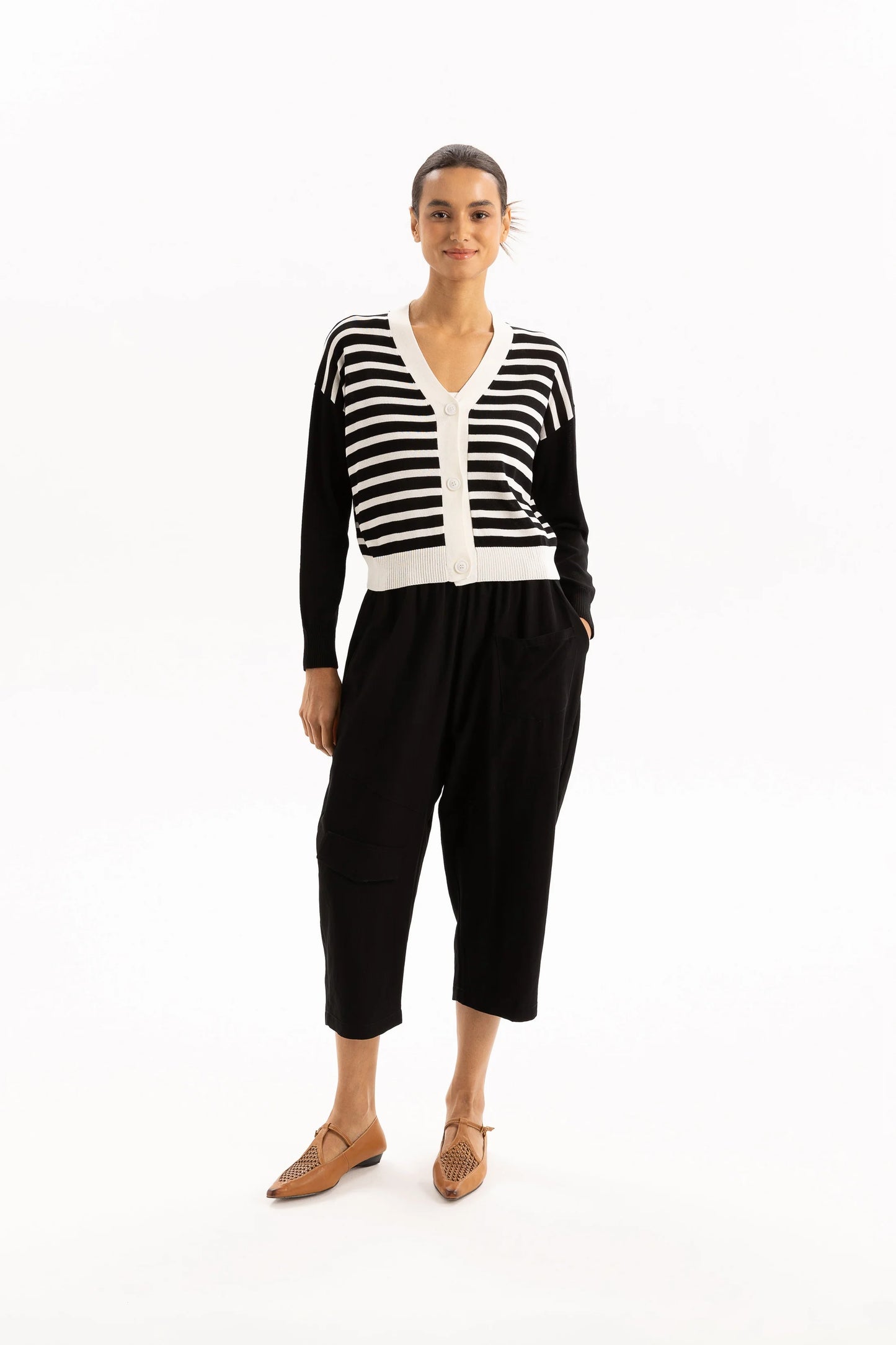 Emilia Cardigan - Stripe