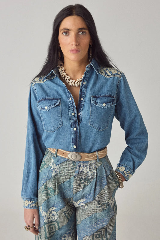 Maison Hotel Themla Shirt - Arizona Haze