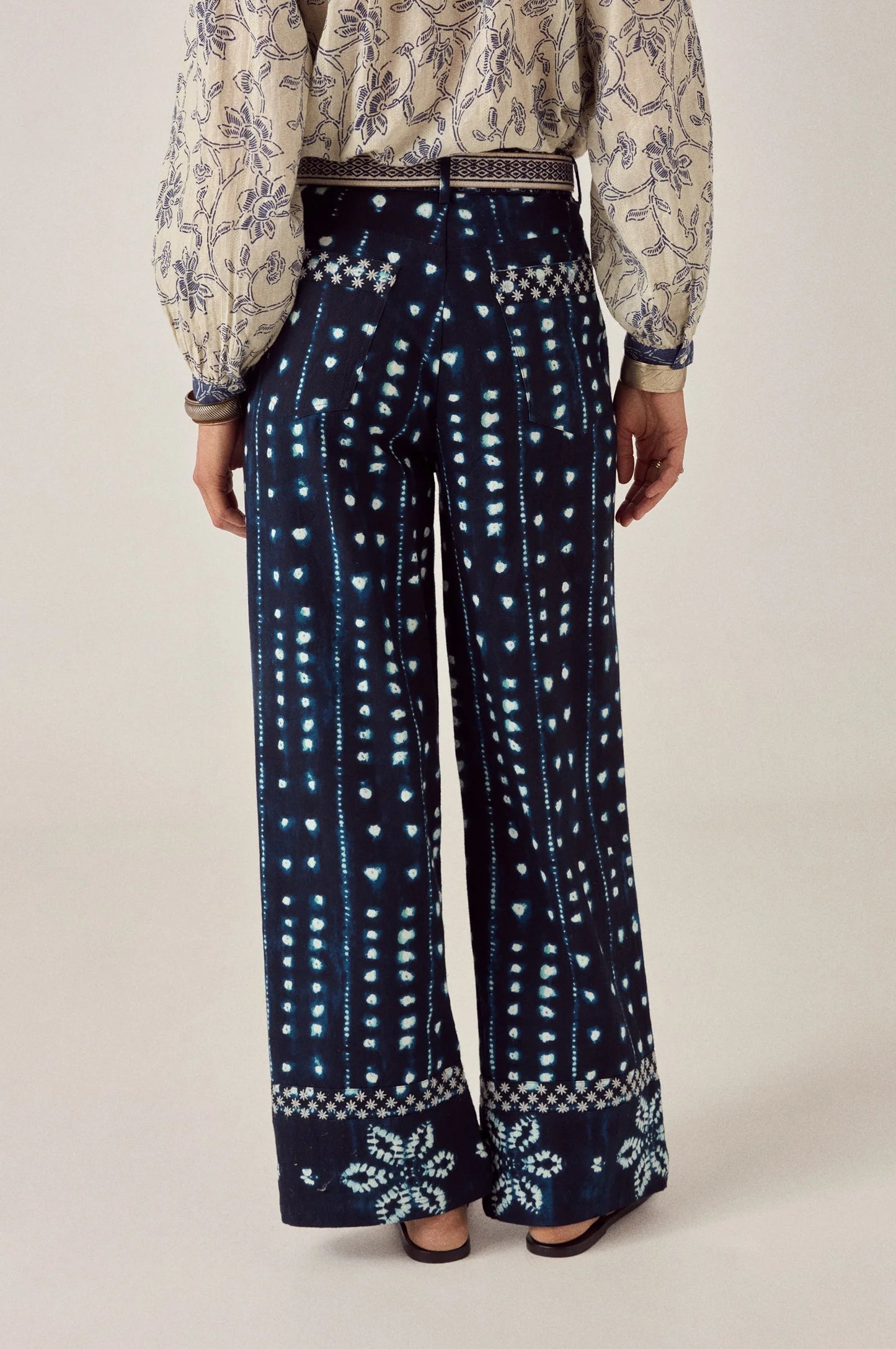Maison Hotel Mizu Pant - Shibori Dreams
