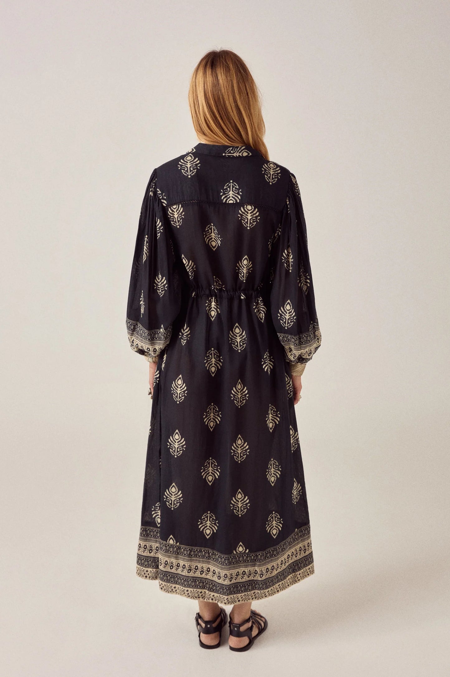 Maison Hotel Eleonora Dress - Black Henna