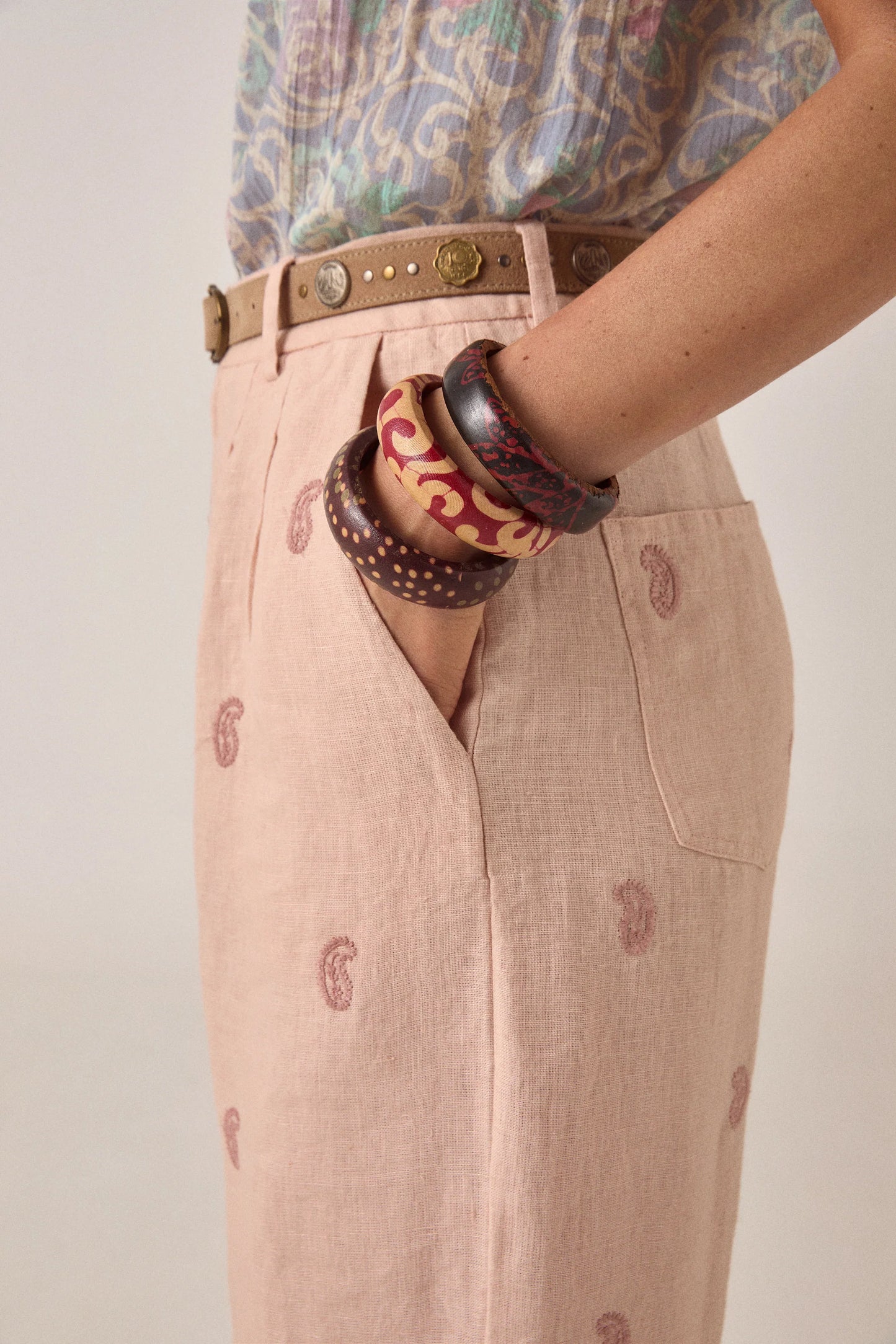 Maison Hotel Otto Pant - Degas Blush